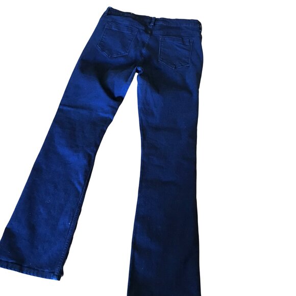 Upcycled Patchwork Jeans 32x32: Tattered Grunge Denim, Campus Life Hippie Pants - Picture 2 of 9